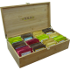 Wooden Gift Box of 96 sachets